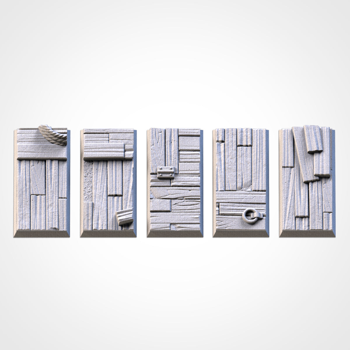 Wooden Square Bases By Txarli Factory