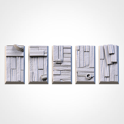 Wooden Square Bases By Txarli Factory