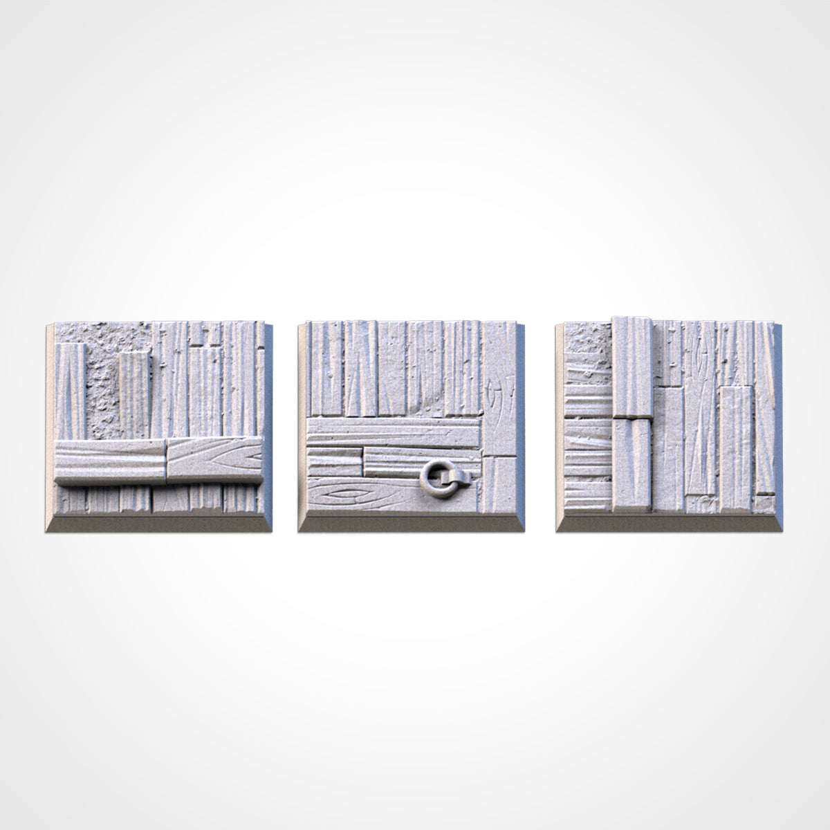 Wooden Square Bases By Txarli Factory