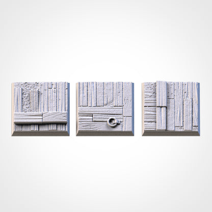 Wooden Square Bases By Txarli Factory