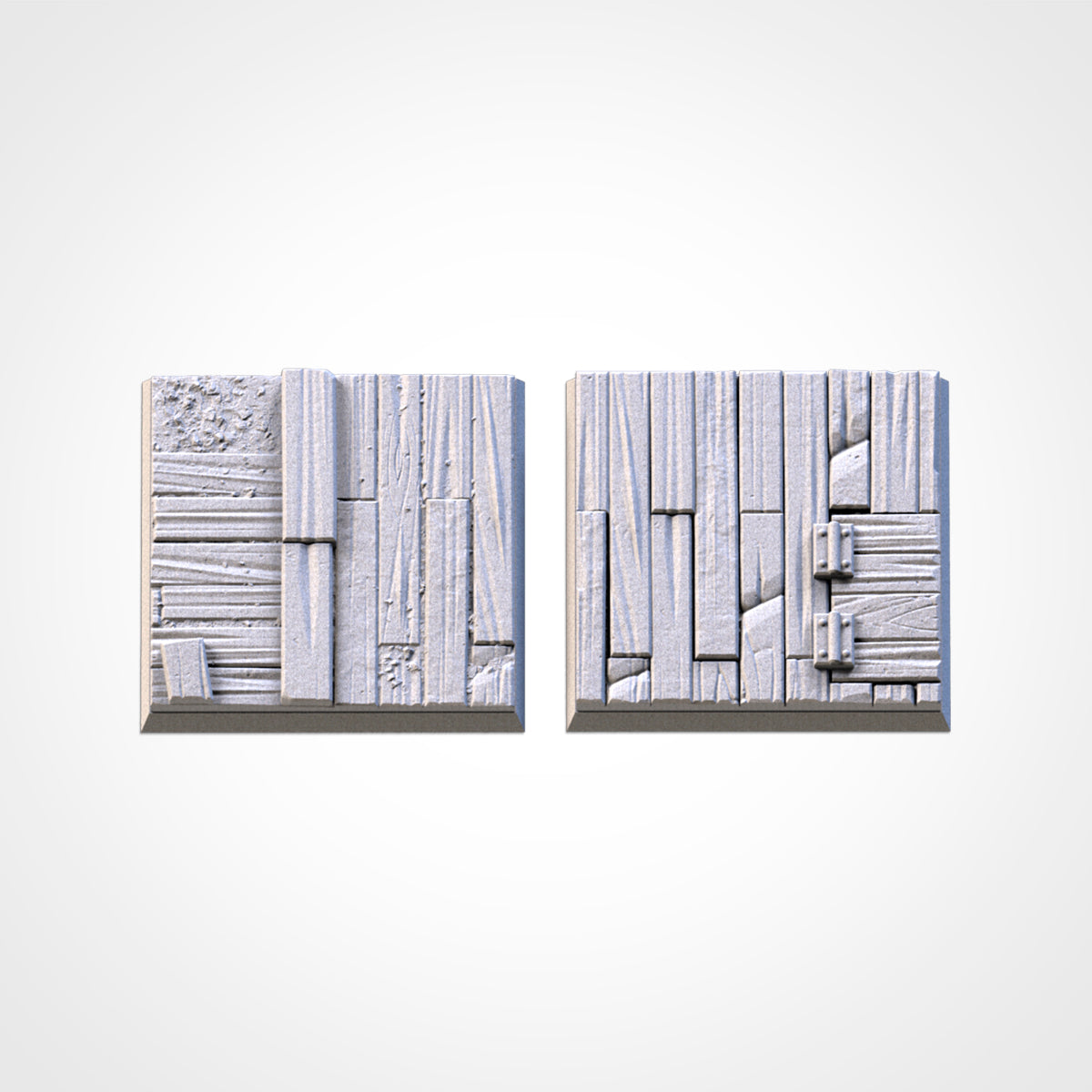 Wooden Square Bases By Txarli Factory