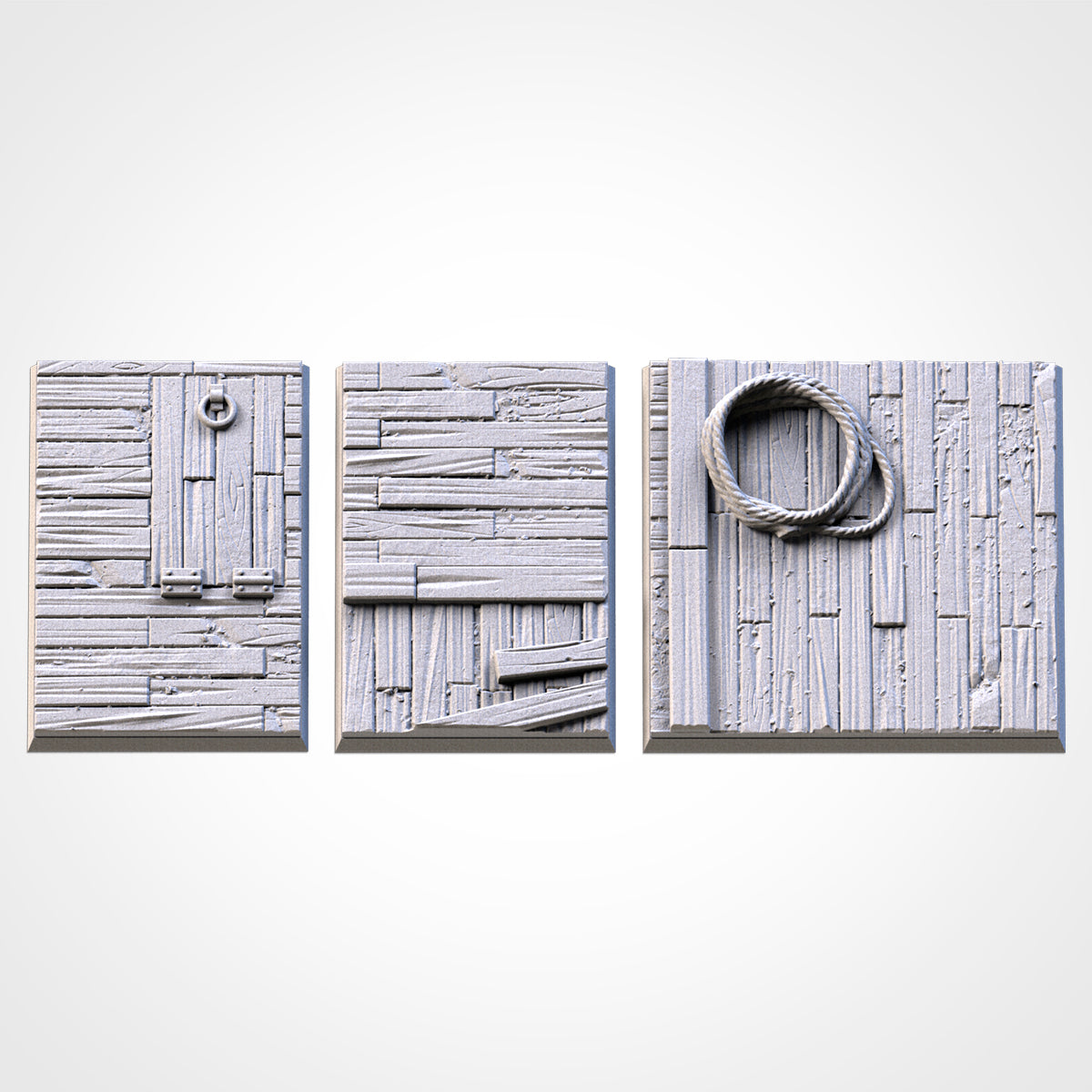 Wooden Square Bases By Txarli Factory