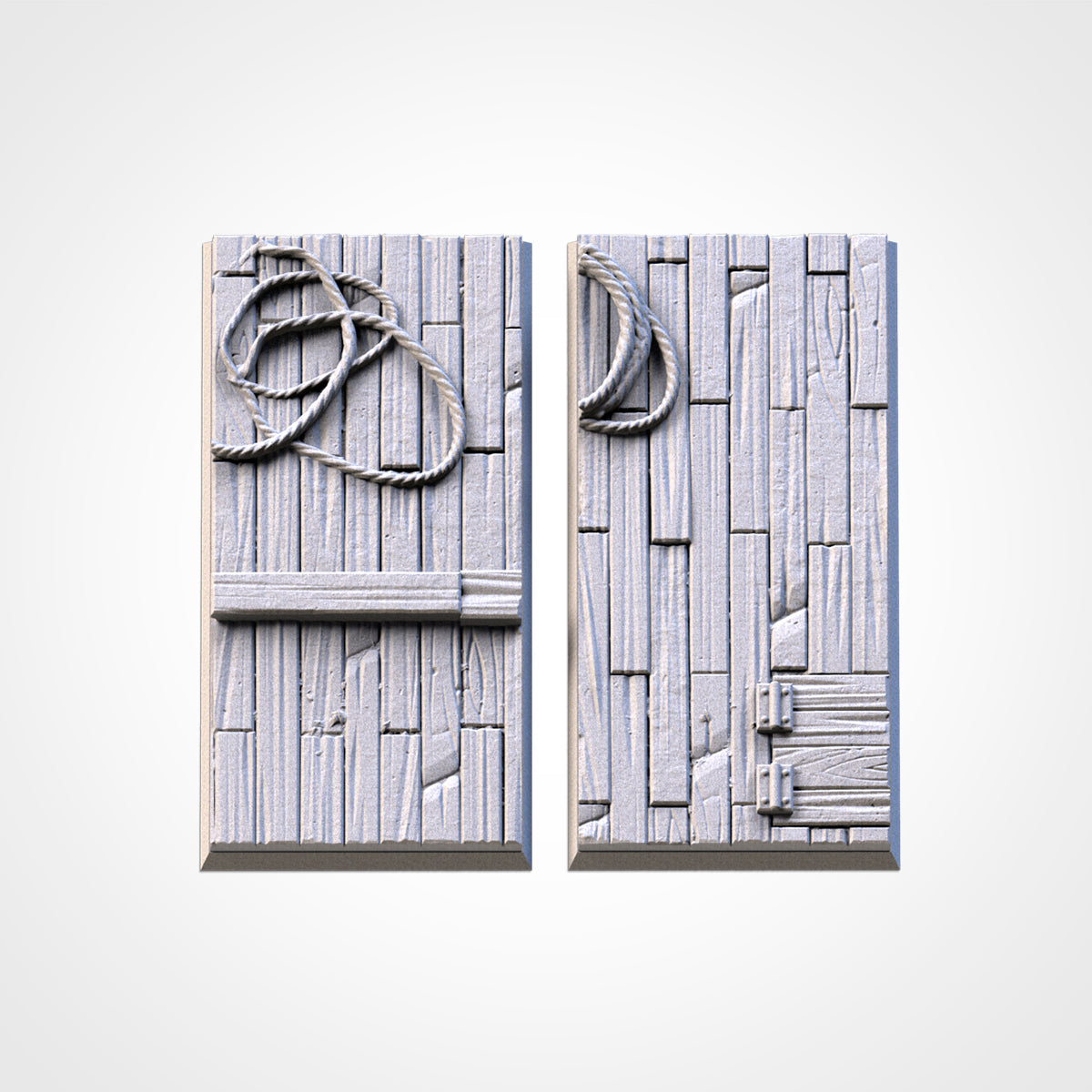 Wooden Square Bases By Txarli Factory