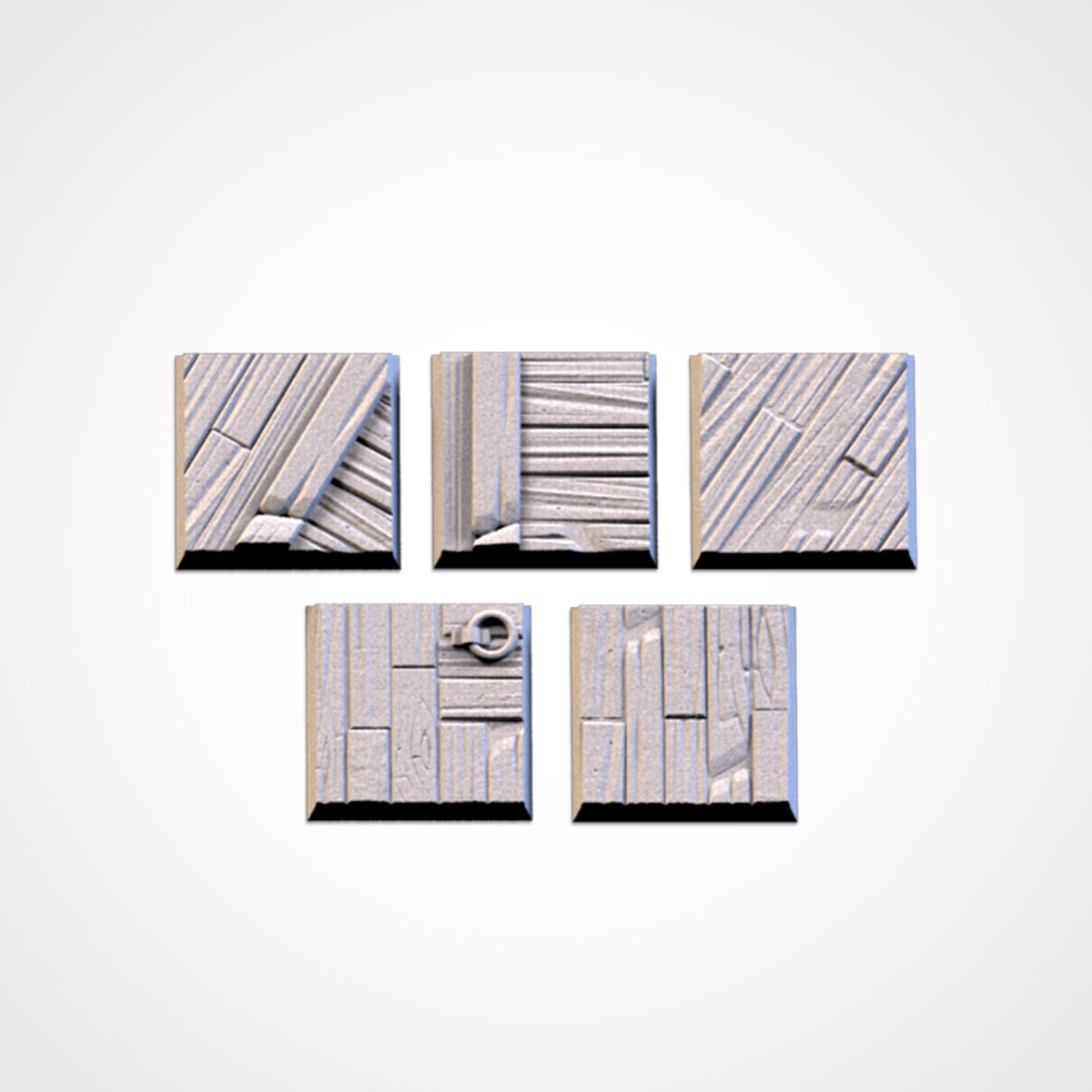 Wooden Square Bases By Txarli Factory