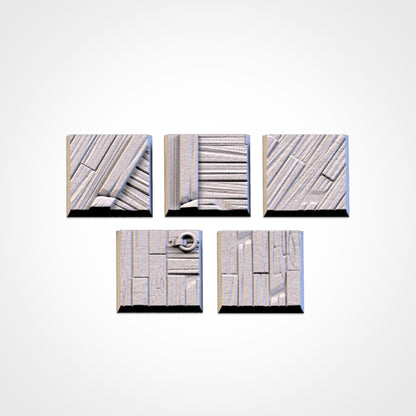 Wooden Square Bases By Txarli Factory