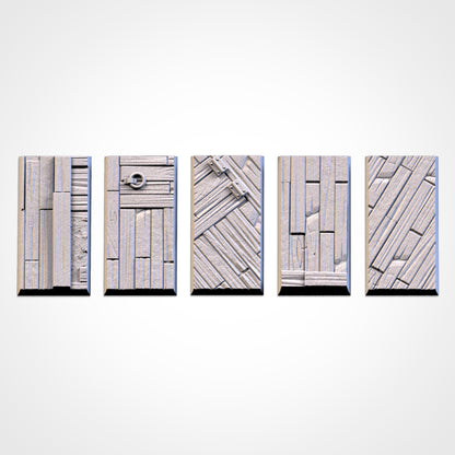 Wooden Square Bases By Txarli Factory