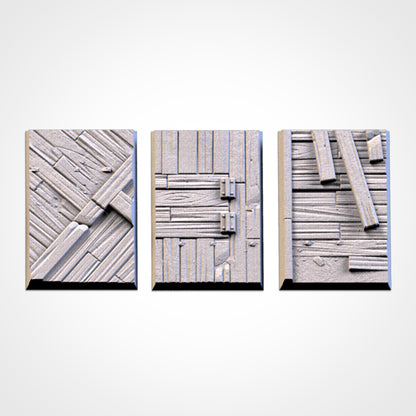 Wooden Square Bases By Txarli Factory