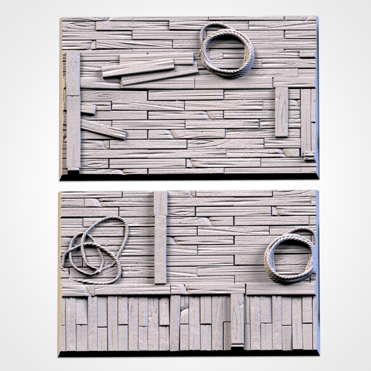 Wooden Square Bases By Txarli Factory