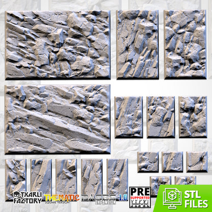 Stony Square Bases By Txarli Factory