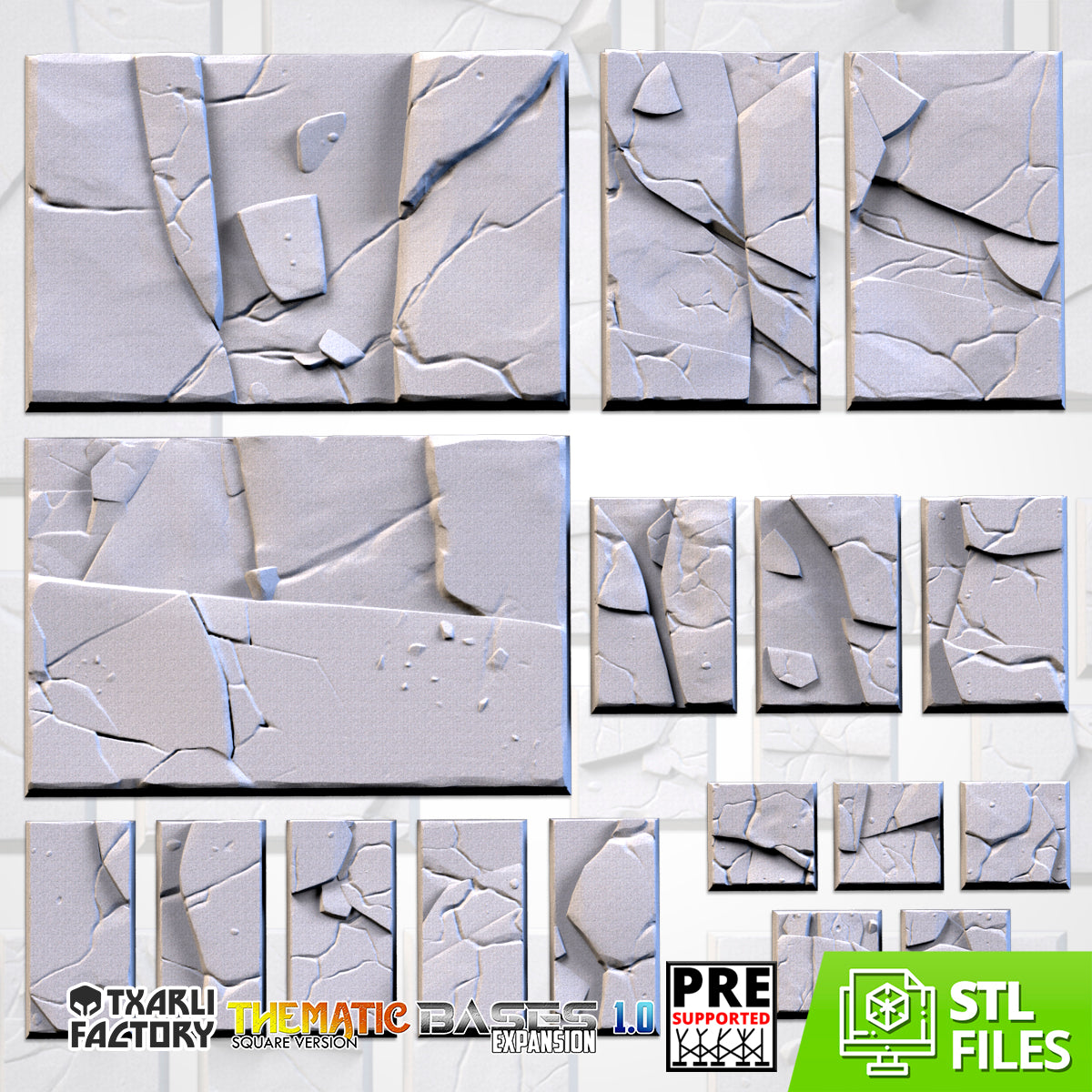 Frozen Square Bases By Txarli Factory