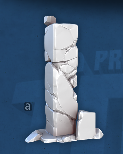 Broken Pillars by STL Miniatures