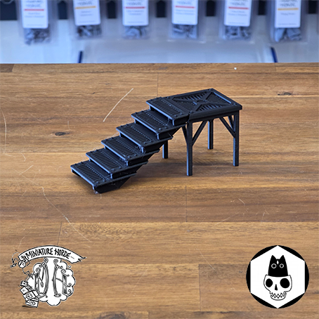 Floating Boardwalk and Stairs - Tesseract Tomb