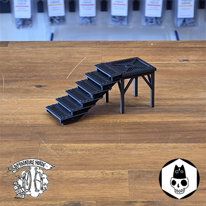 Floating Boardwalk and Stairs - Tesseract Tomb