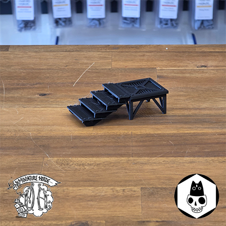 Floating Boardwalk and Stairs - Tesseract Tomb