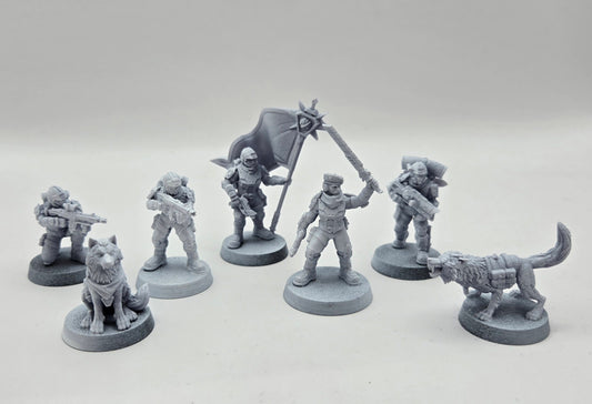 Square Base Infantry units