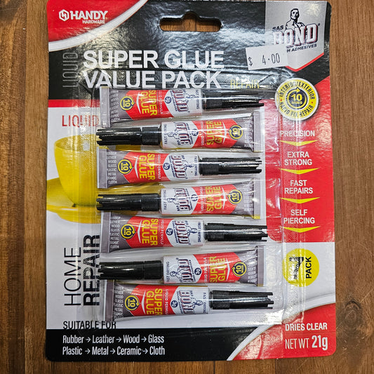 Super Glue Value Pack by SAS Bond