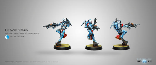 Infinity: PanOceania: Crusader Brethren (MULTI Rifle + Light FT)