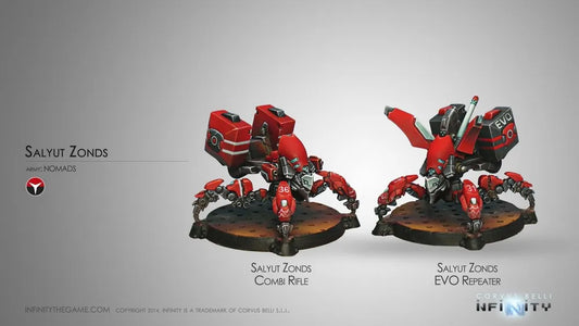 Infinity: Nomads: Salyut Zonds (EVO Repeater, Combi Rifle)