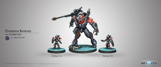 Infinity: Combined Army: Overdron Batroids