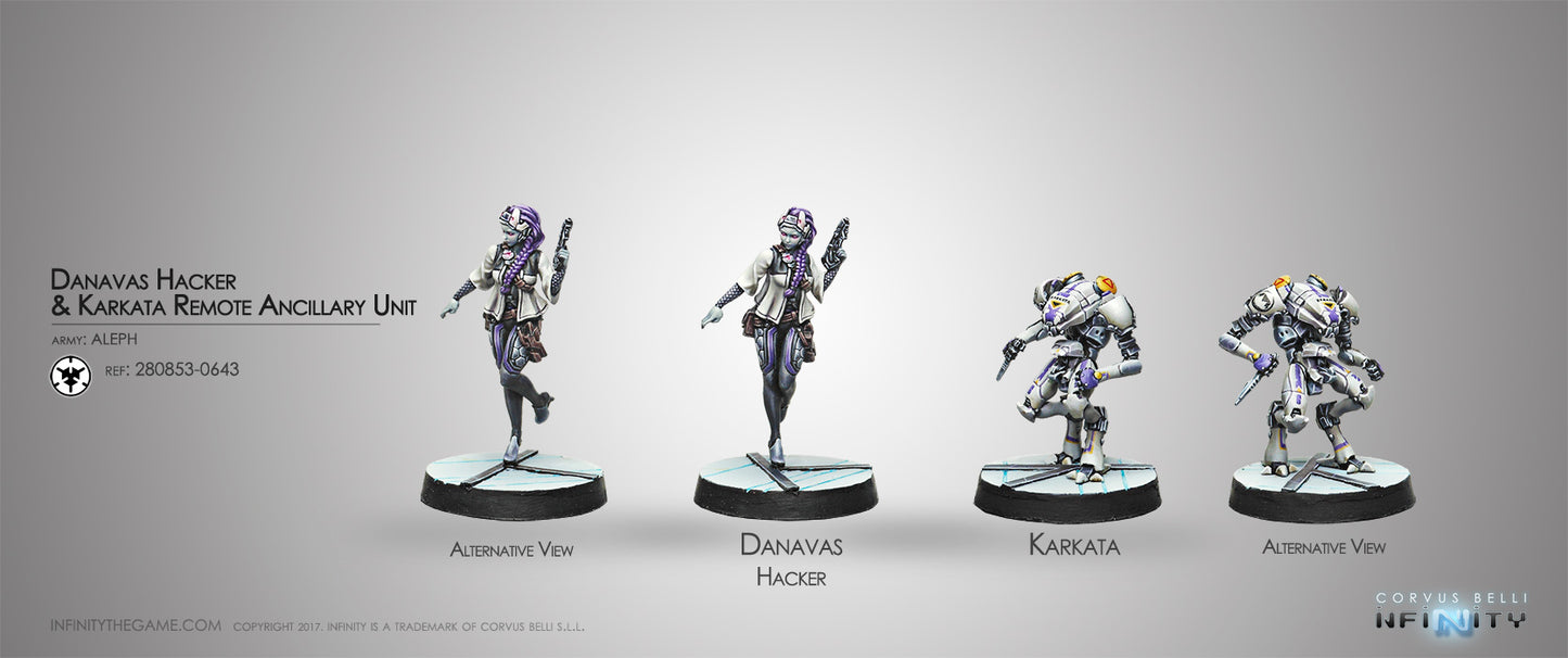 Infinity: ALEPH: Danavas Hacker & Karkata Remote Ancillary Unit