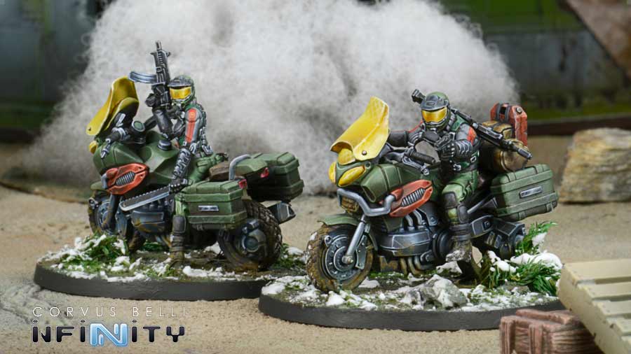 Infinity: Ariadna: Dynamo Reg. of Kazak Light Cavalry