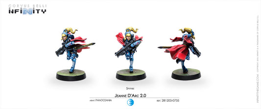 Infinity: PanOceania: Jeanne d'Arc 2.0 (Mobility Armor)(Spitfire)
