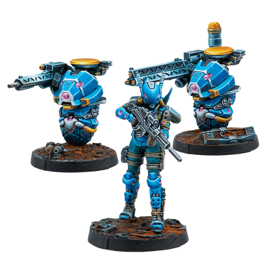 Infinity: PanOceania: Drummers, Mobile Support Section (June Release)