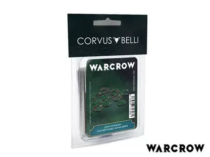 Warcrow Bases: 30mm Syenann Scenery Bases, Alpha Series