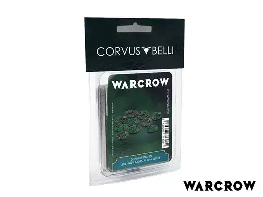 Warcrow Bases: 30mm Syenann Scenery Bases, Alpha Series