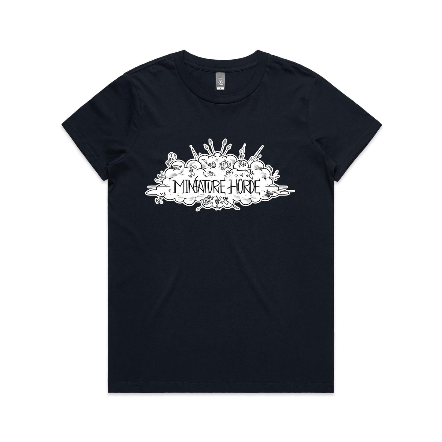 Miniature Horde Logo - Women's Maple Tee
