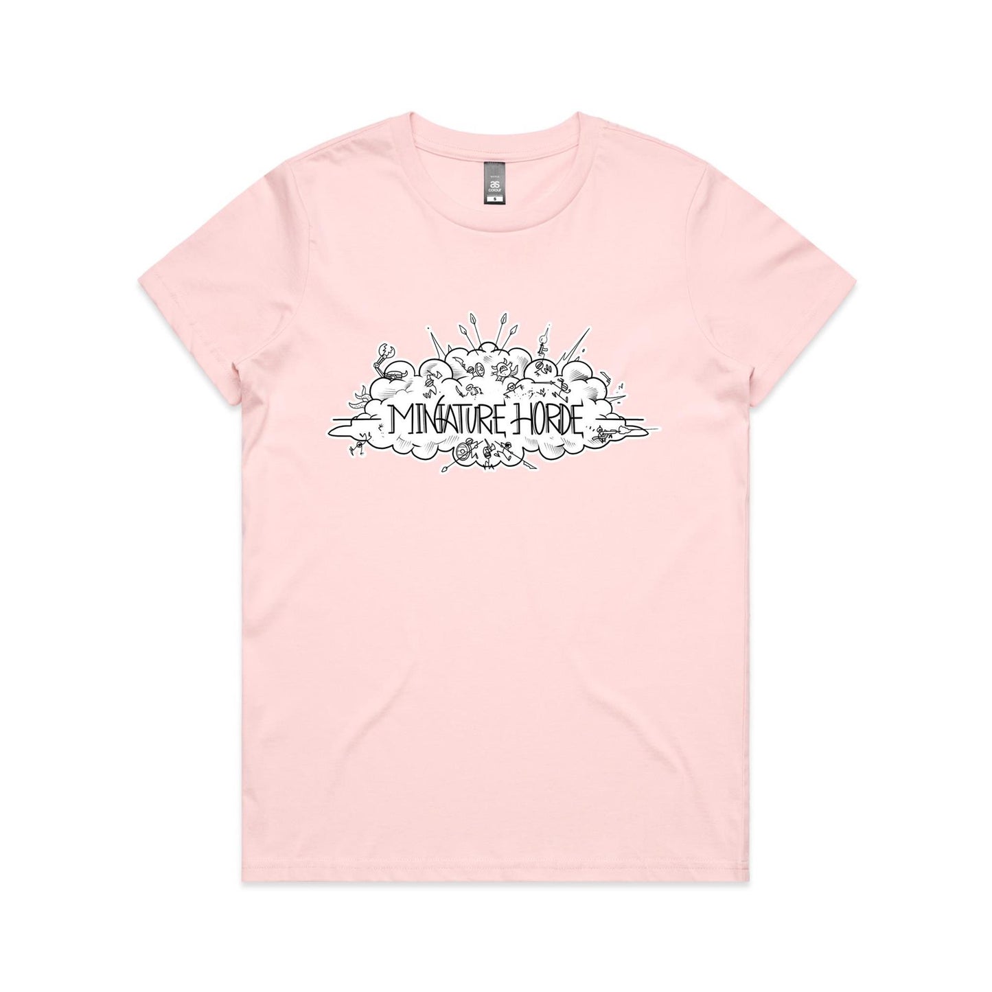 Miniature Horde Logo - Women's Maple Tee