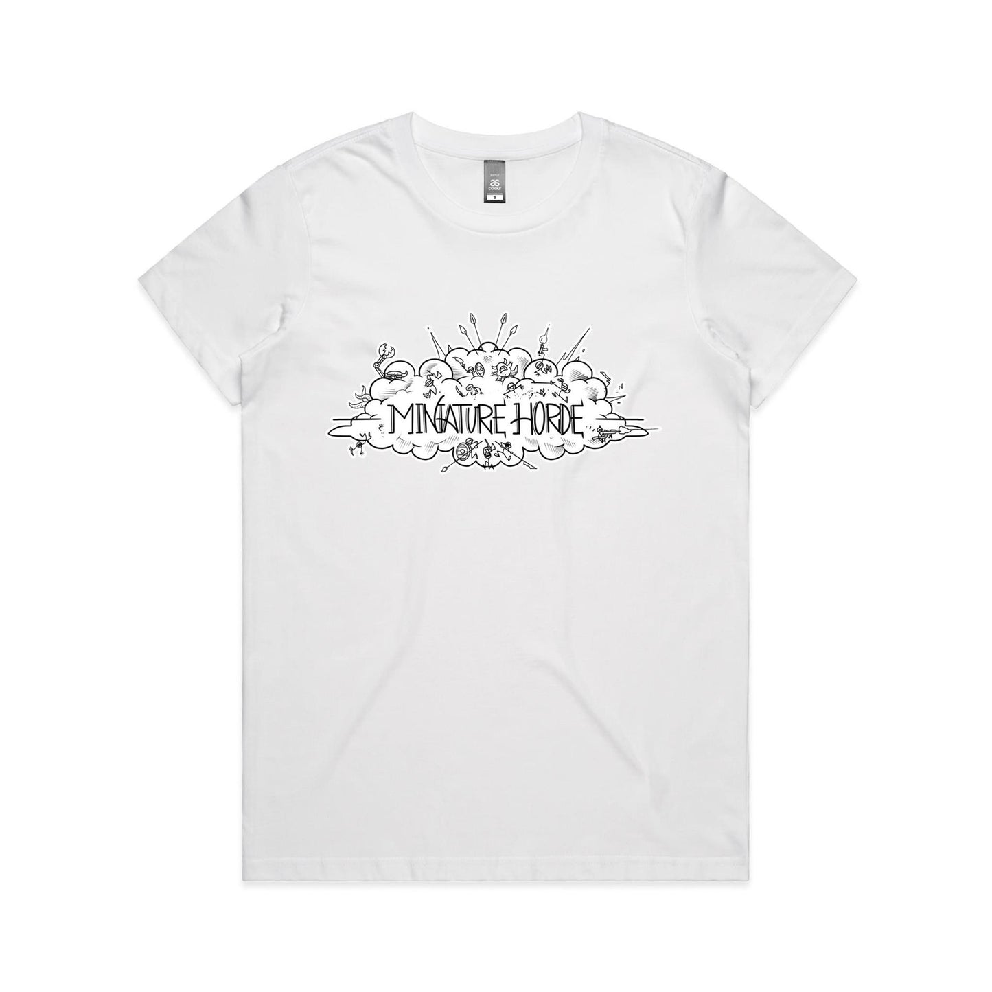 Miniature Horde Logo - Women's Maple Tee