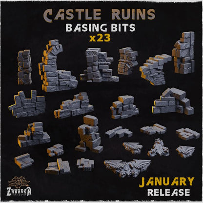 Castle Ruins Basing Bits