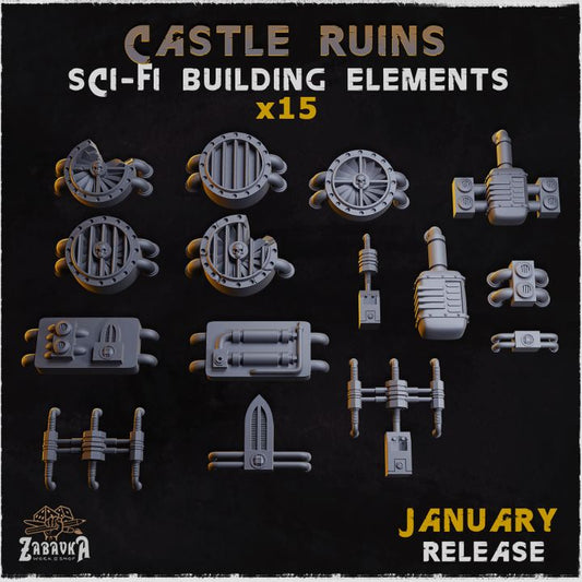 Sci-Fi Building Elements