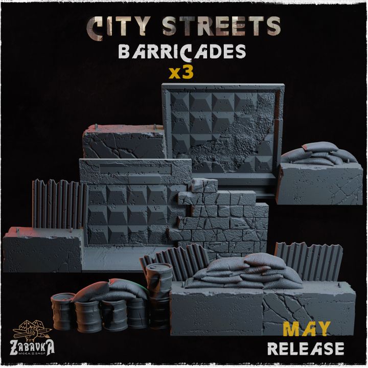 City Streets Barricades