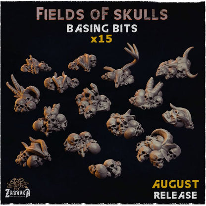Field of Skulls- basing bits