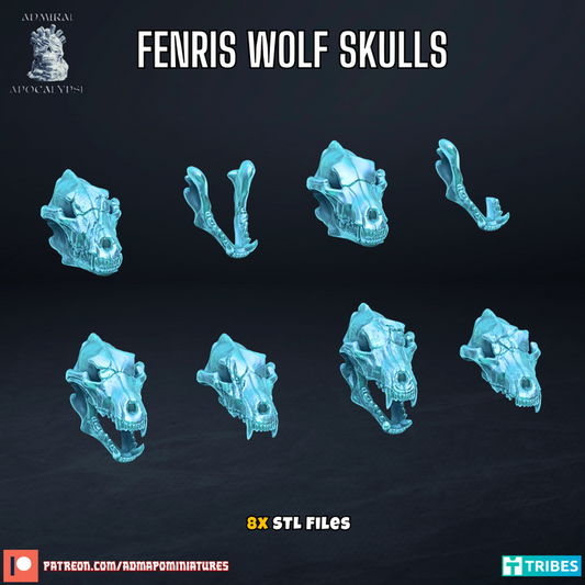 Wolf Skulls