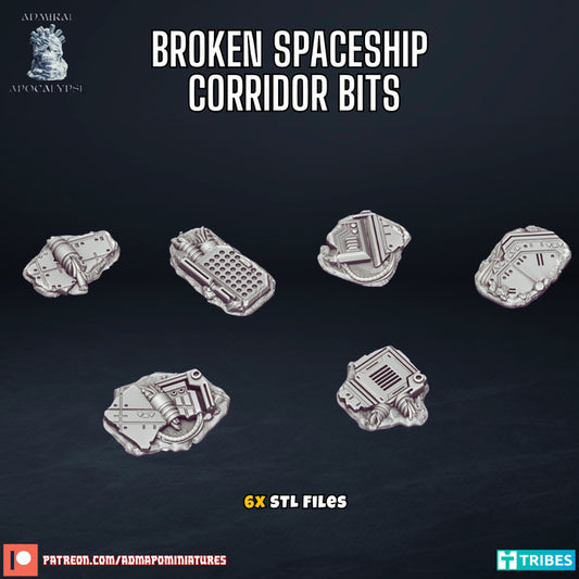 Broken Spaceship Corridor Bits