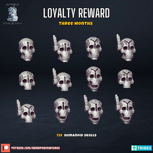 Alien Humanoid Skulls