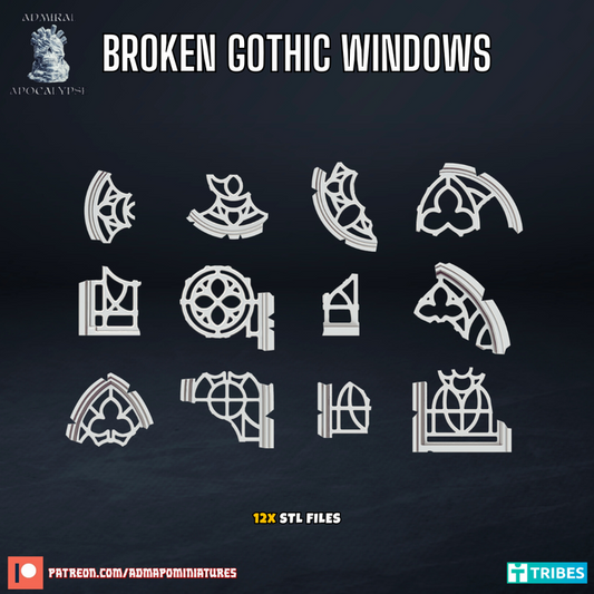 Broken Gothic Windows