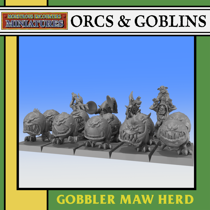 ORCS & GOBLINS: Cave Goblin Gobbler Maw Herd