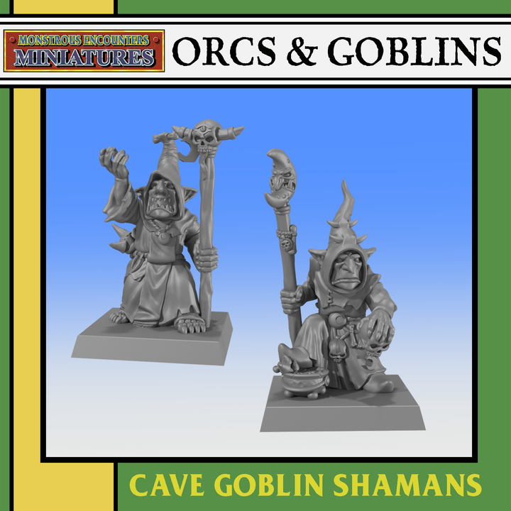 ORCS & GOBLINS: Cave Goblin Shamans