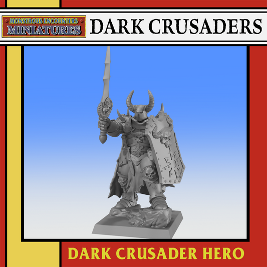 Dark Crusader Hero by Monstrous Encounters