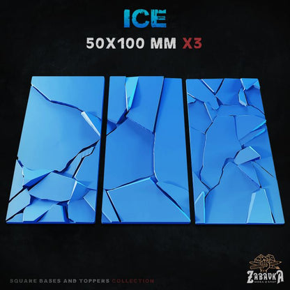 Ice Square Bases By Zabavka Workshop