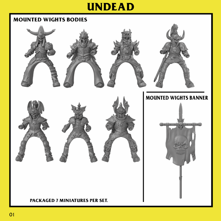 UNDEAD: Mounted Wights