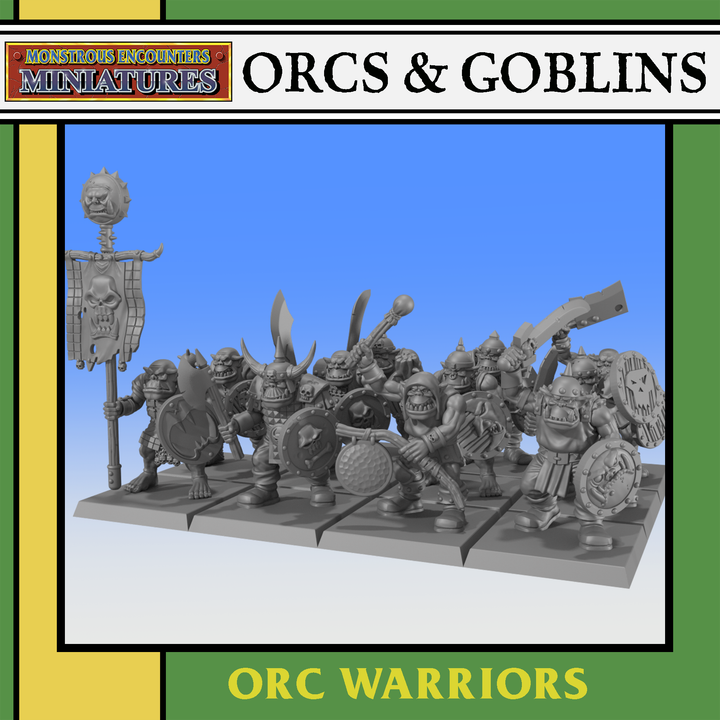 ORCS & GOBLINS: Orc Warriors
