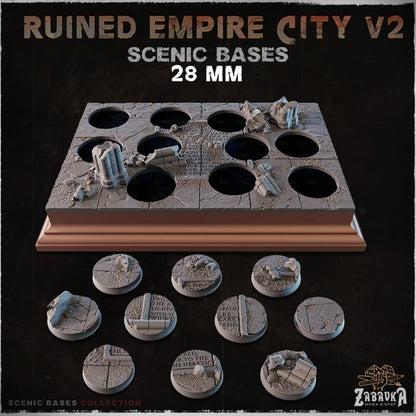 Ruined Empire City V2 - Scenic Plinths