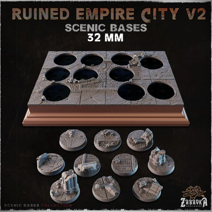 Ruined Empire City V2 - Scenic Plinths