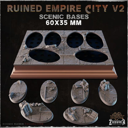 Ruined Empire City V2 - Scenic Plinths