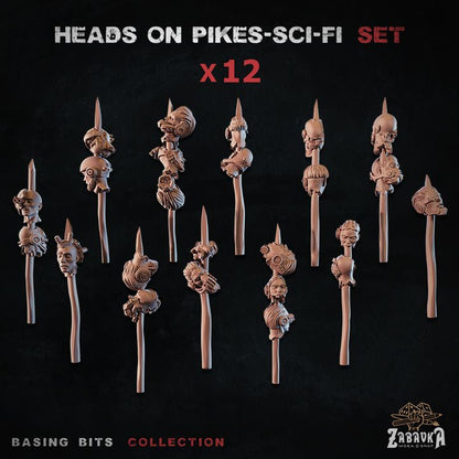 Heads on Pikes Sci-Fi